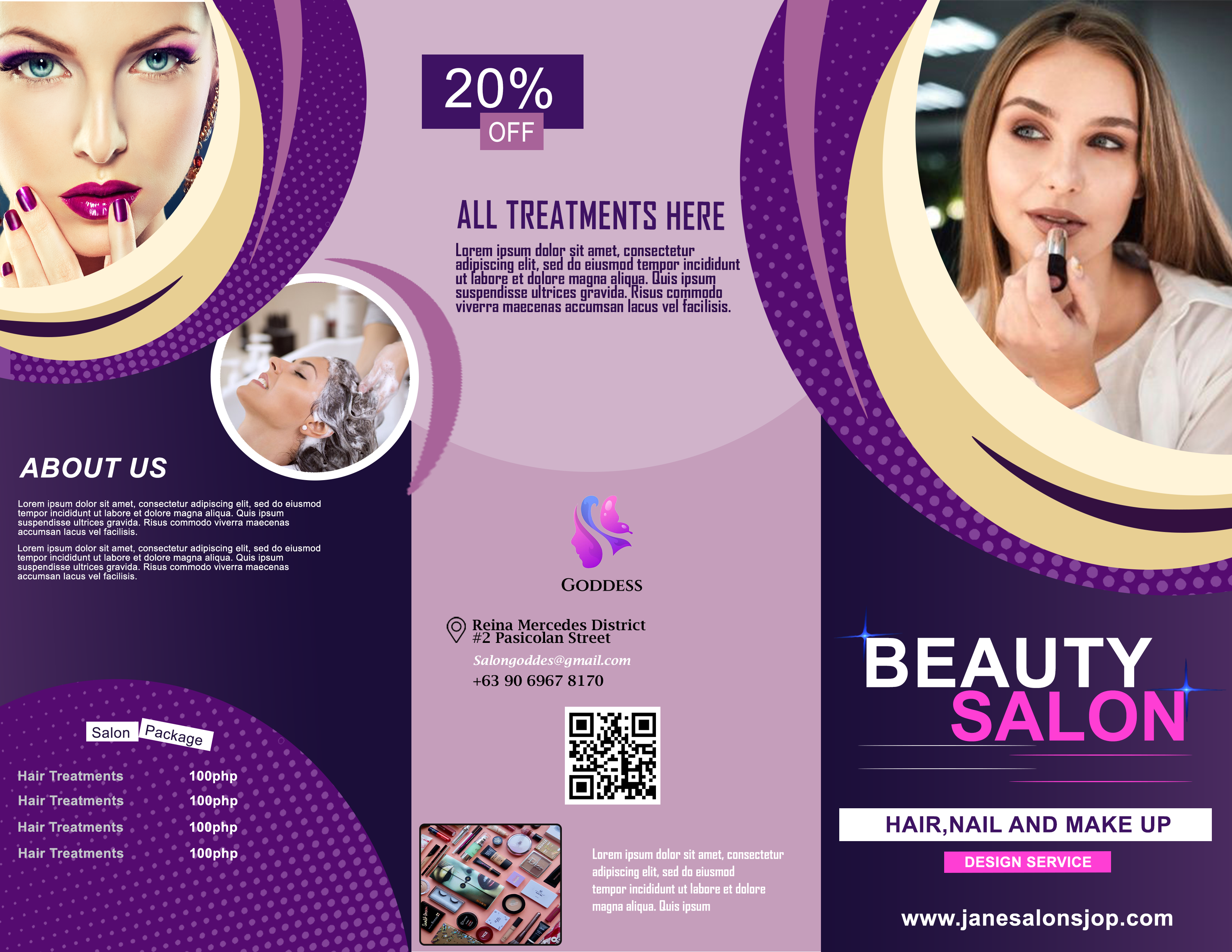 Trifold Beauty Front